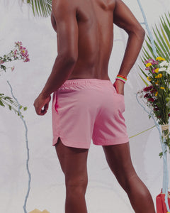 Tactel Pink Shorts