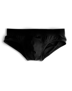 Slip Underwear Dry Black - Kit of 3