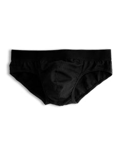Slip Underwear Cotton Black - Kit of 3